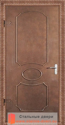 Дверь с коваными элементами KE-003